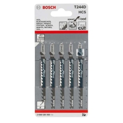 Hoja sierra de calar bosch t144d madera 5 unidades - Suin...