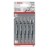Hoja sierra de calar bosch t144d madera 5 unidades - Suin...