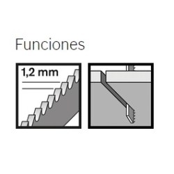 Hoja sierra de calar bosch t318a metal 5 unidades - Suinplas