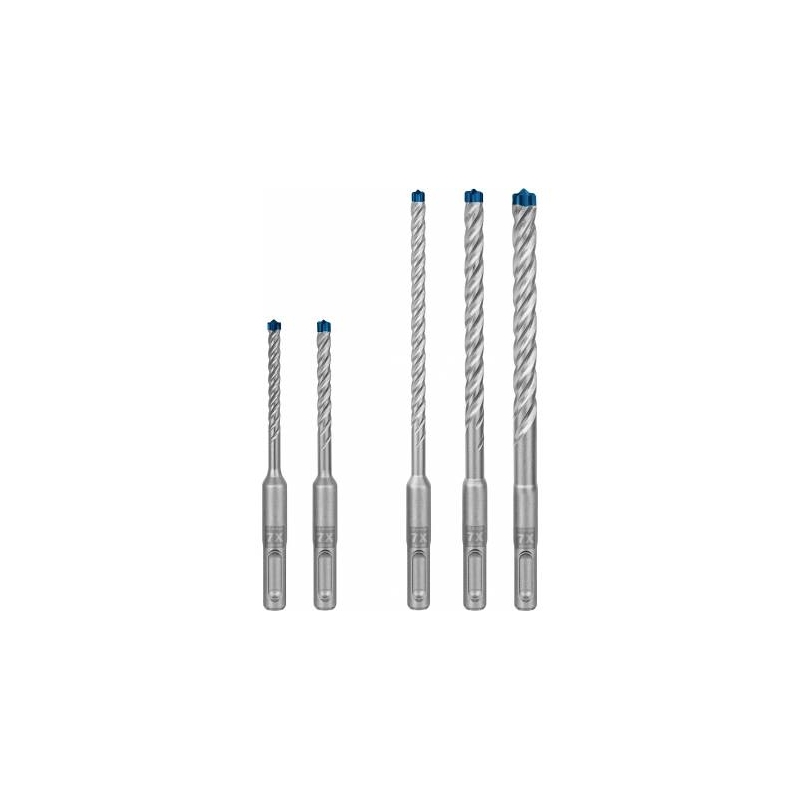 Broca set de  5 und  sds  plus 7x hormigon - Suinplas