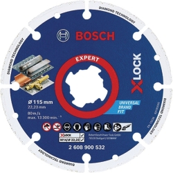 Disco de corte diamante  115mm x-lock  metal - Suinplas