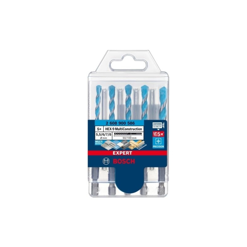 Brocas multiconstruccion bosch set  5und - Suinplas