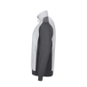 Sudadera bicolor cremallera  blanca/gris  xl - Suinplas
