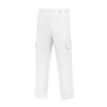 Pantalon multibolsillo goma  blanco  t52 - Suinplas