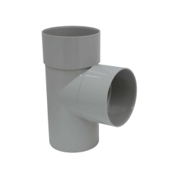 Te canalon 87º m-h-h 80mm gris - Suinplas