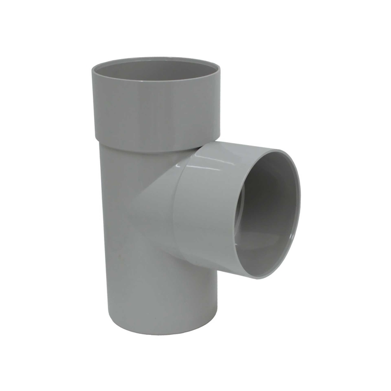 Te canalon 87º m-h-h 80mm gris - Suinplas
