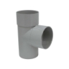 Te canalon 87º m-h-h 80mm gris - Suinplas