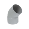 Codo 45º m-h 80mm canalon gris - Suinplas