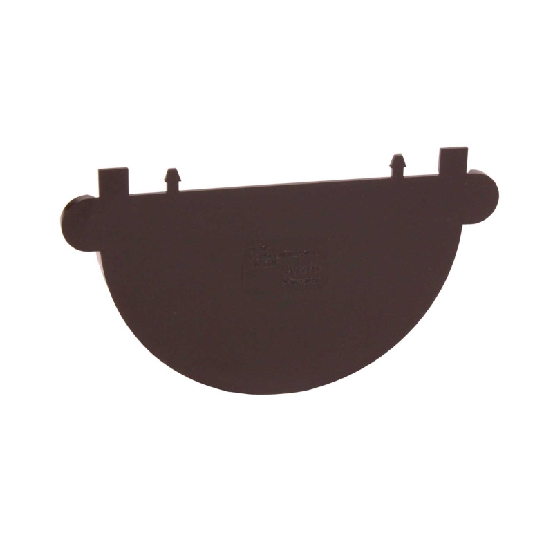 Tapa final canalon marron - Suinplas