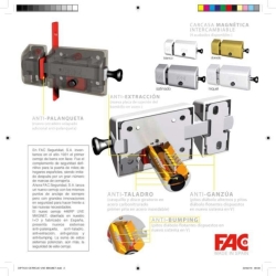 Cerrojo 446 rp/80 magnet niquel - Suinplas
