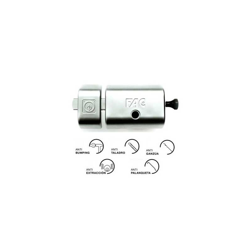 Cerrojo 446 rp/80 magnet niquel - Suinplas