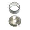 Casquillo lateral redondo para barra de 16mm bl 2ud - Sui...