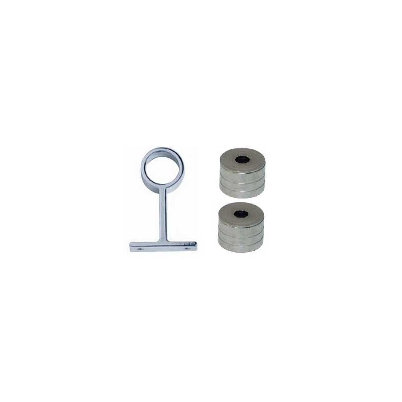 Casquillos laterles + soporte central 16mm - Suinplas