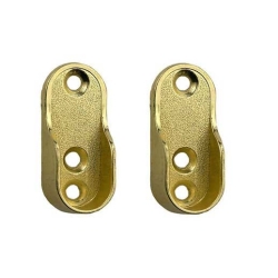 Soporte lateral ovalado laton 2und - Suinplas