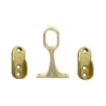 Soporte lateral + centrado laton para barra ovalado - Sui...