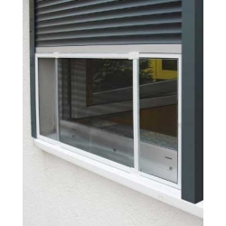 Mosquitera ventana fija extensible 75/142 x 50 cm  - S...