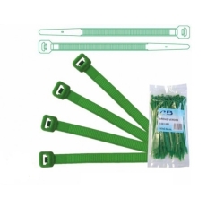 Brida verde de 160x2,60mm 100ud - Suinplas