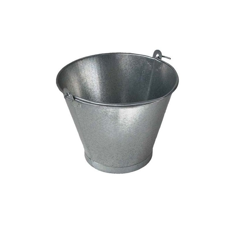 Cubo de zinc conico de 4 litros - Suinplas