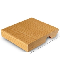 Rodapie melamina 85 mm x 15 mm haya vaporizada 225 cm - S...