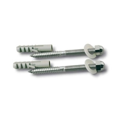 Tornillo inodoro acero inox 2 ud - Suinplas
