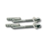Tornillo inodoro acero inox 2 ud - Suinplas