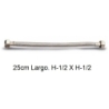 "Latiguillo flexible  13mm 25cm  h 1/2""x h 1/2"" - Suinplas"