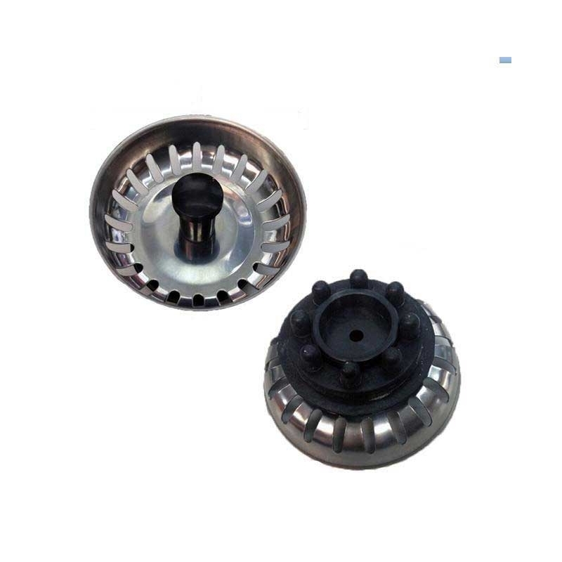 Tapon fregadero con rejilla cromo - Suinplas
