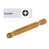 Punta atornilla  lar pz2tx tin 50mm 2ud - Suinplas