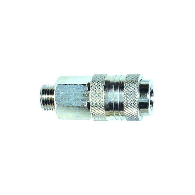 "Enchufe rapido  universal  neumatica  macho 1/4"" - Suinplas"