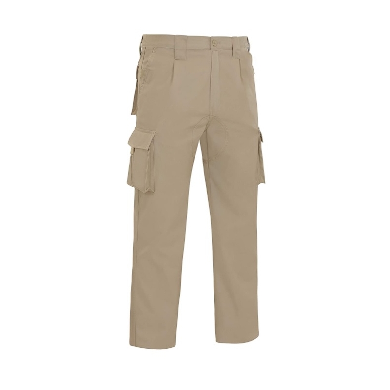 Pantalon multibolsillo elite  beig  t52 - Suinplas