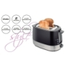 Tostador  2 ranuras  sc4502 850w style  habitex - Suinplas