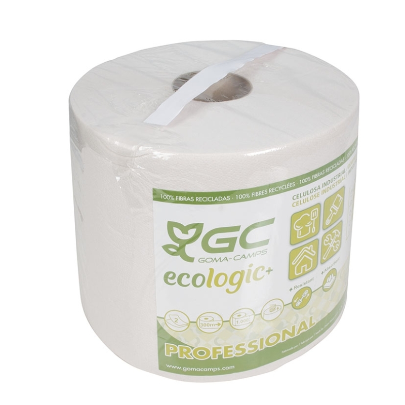 Papel secamanos reciclado 2 capas - Suinplas