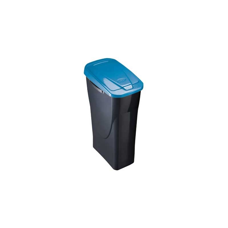 Cubo ecobin 25l tapa azul - Suinplas