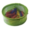 Cesto pinzas+25 pinzas plastico color - Suinplas
