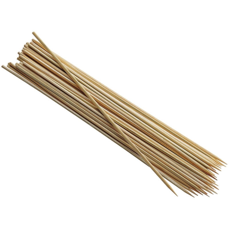 Pincho barbacoa madera 25cm 100ud - Suinplas