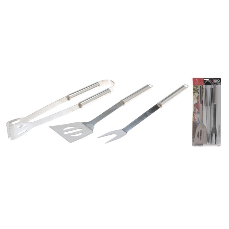 Accesorios barbacoa 3 piezas - Suinplas