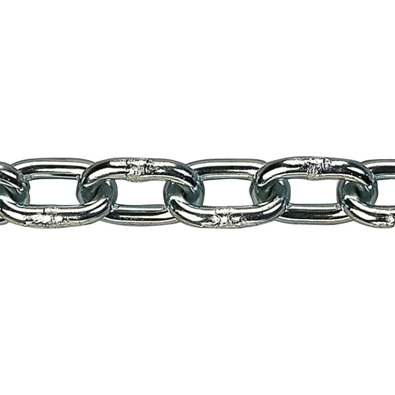 Cadena acero genovesa 5x21 mm  ml - Suinplas