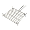 Parrilla de asar doble de 40x40 - Suinplas