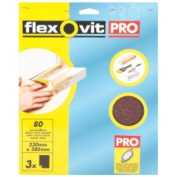 Lija papel alto rendimiento 230x280 gr 80 3ud - Suinplas