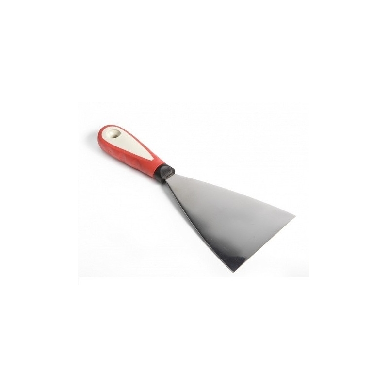 Espatula rojo pulida inox nº 10 - Suinplas