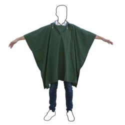 Poncho de agua verde pvc/poliester talla unica - Suinplas