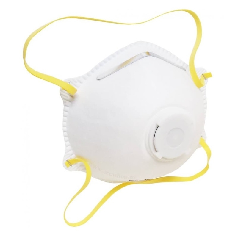 Mascarilla con valvula ffp2 - Suinplas
