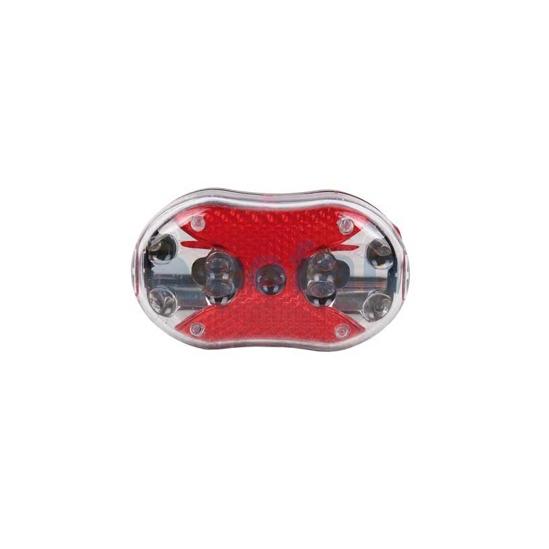Luz led rojo trasera bici 7 funciones - Suinplas