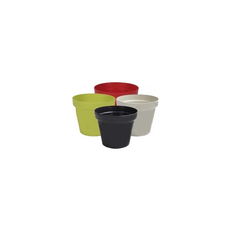 Maceta altea pvc 19cm borgoña    - Suinplas