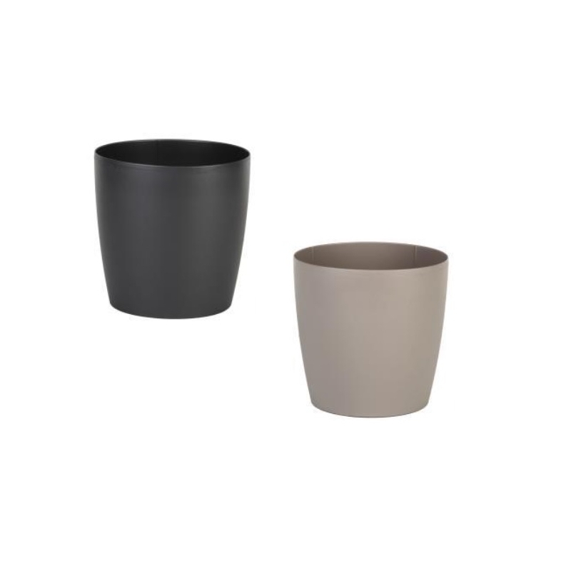 Maceta camelia antracita   18x17,5 - Suinplas