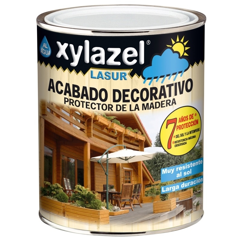 Xylazel lasur al agua mate incoloro 750 ml - Suinplas