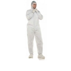 Buzo con capucha desechable l - Suinplas