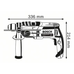 Taladro percutor prof gsb 20-2 +acceso+maletin  - Suin...