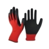Guante nylon latex negro-rojo talla 9 - Suinplas