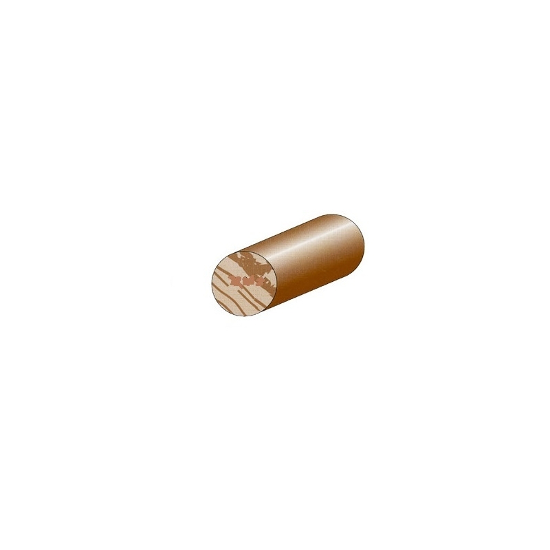 Moldura redonda 5001  10 mm ayous 250 cm - Suinplas